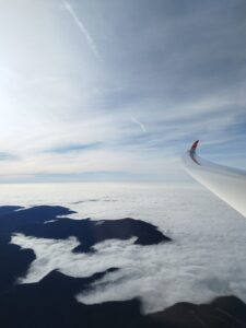 Blick auf die Staubewoelkung - Bild: Katja