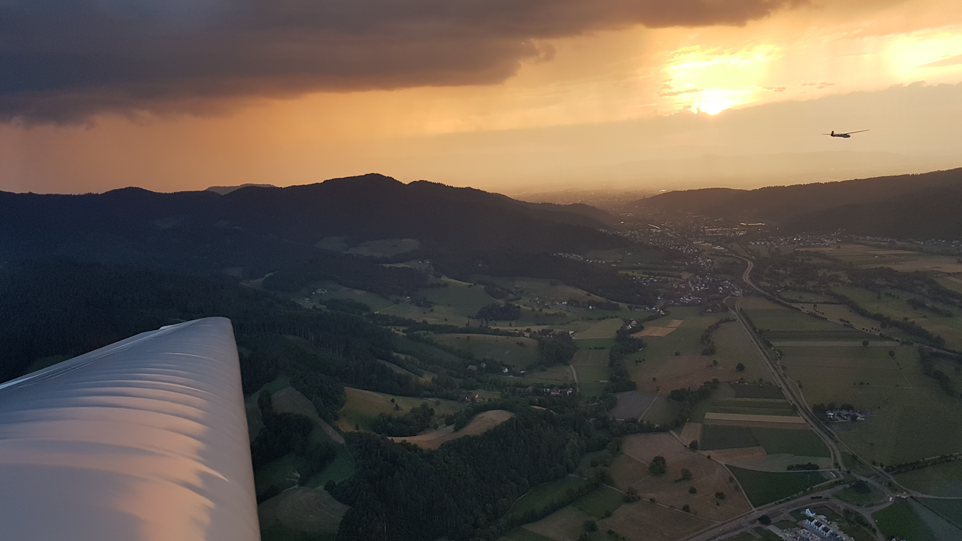 Sunset-Fliegen am 03.07.2019 🌄